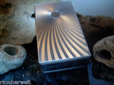 100 mm Zigaretten Box Dose Etui Edel Design Farbton Silber Top Marken Qualität