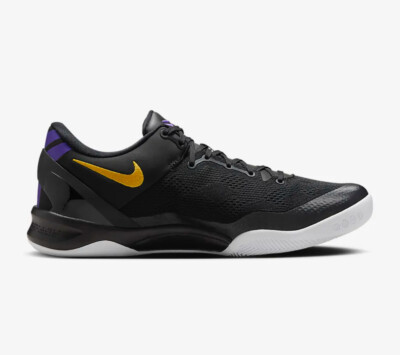 靴 Nike Kobe 8 Protro Black University Gold Nike Kobe 8 Protro - Black/University Gold-White (Men's