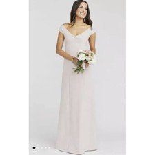 Show Me Your Mumu Zurich Knot Gown  Show Me The Ring Small Crepe Women's M