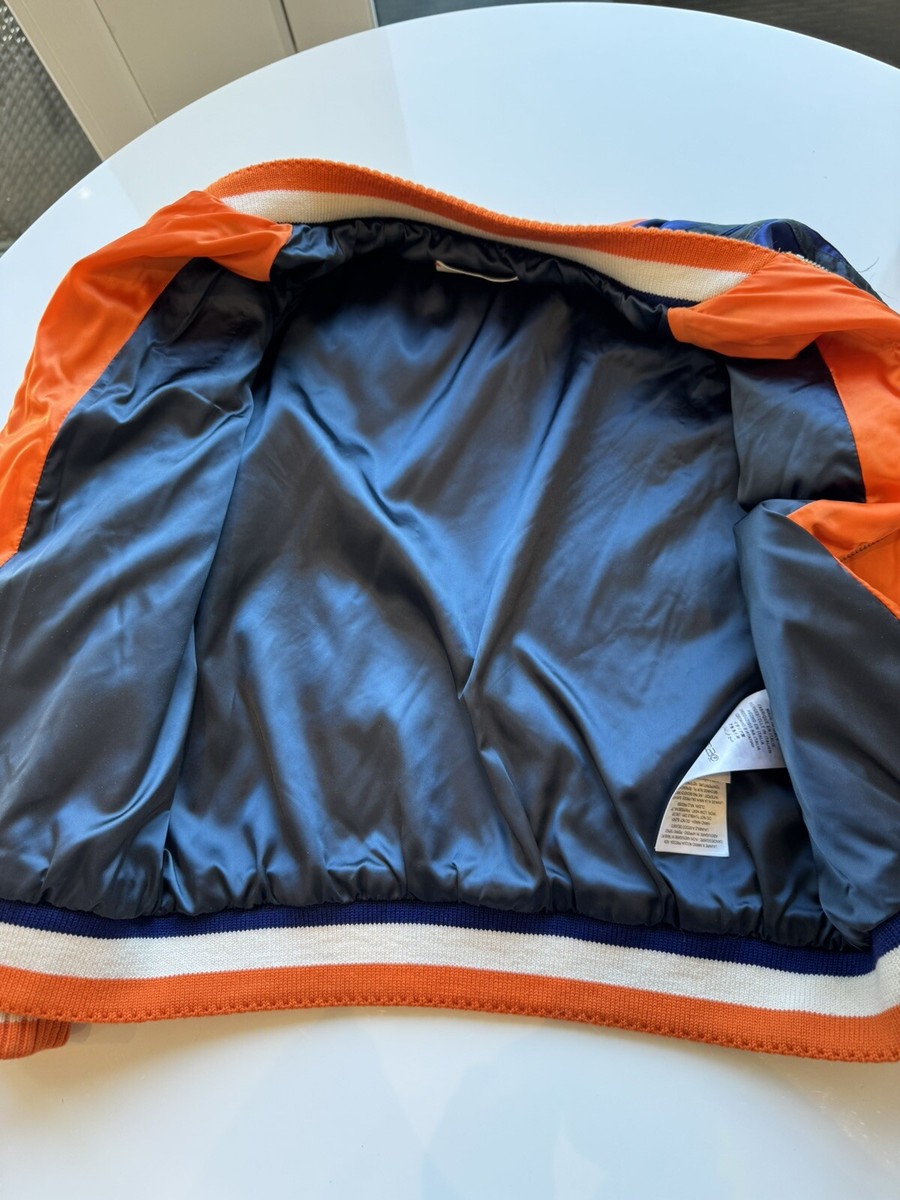 Gucci Kids Blue & Orange Tiger Bomber Jacket | eBay