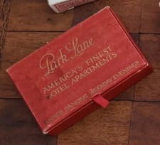 RaRe OLd AnTiQuE PARK LANE APARTMENTS POKER P...