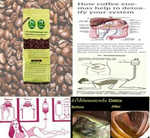 6x Organic Pure Coffee Detox Enema Instant Coffee Detoxification Colon Cleanse - Bild 2 von 12