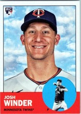 2022 Topps Archives #84 Josh Winder RC Minnesota Twins