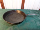 11 3/4" Wagner's 1891 Original Cast Iron Double Lipped Round Skillet