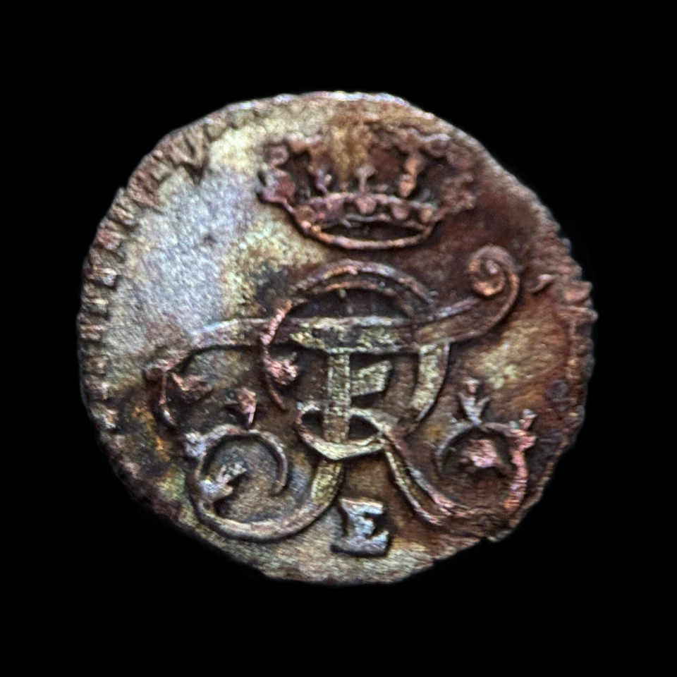 GERMANY. 1753, Schilling, Silver, E - Prussia, Frederick II the Great Königsberg - Image 2 of 3