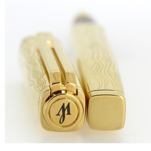 WATERMAN AUSNAHME LIMITED EDITION GOLD VERMEIL FÜLLFEDERHALTER NIE EINGEFÄRBT - Bild 6 von 12