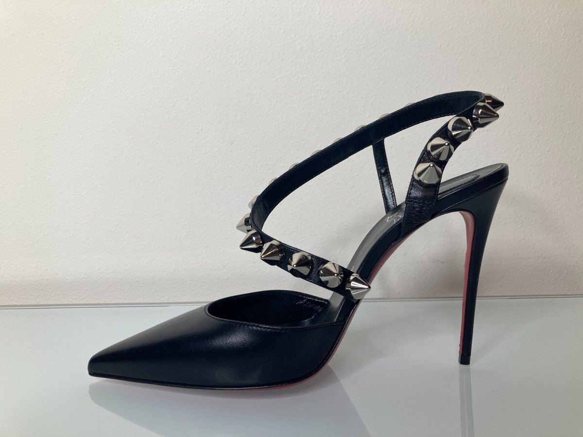 Christian Louboutin ブラックハイヒール39 Christian Louboutin ブラック ハイヒール 39