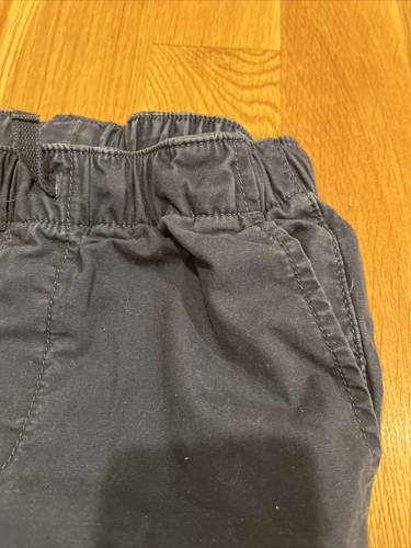 Gap Kids Thick Uniform Navy Cargo Pants Size M - Picture 3 of 4