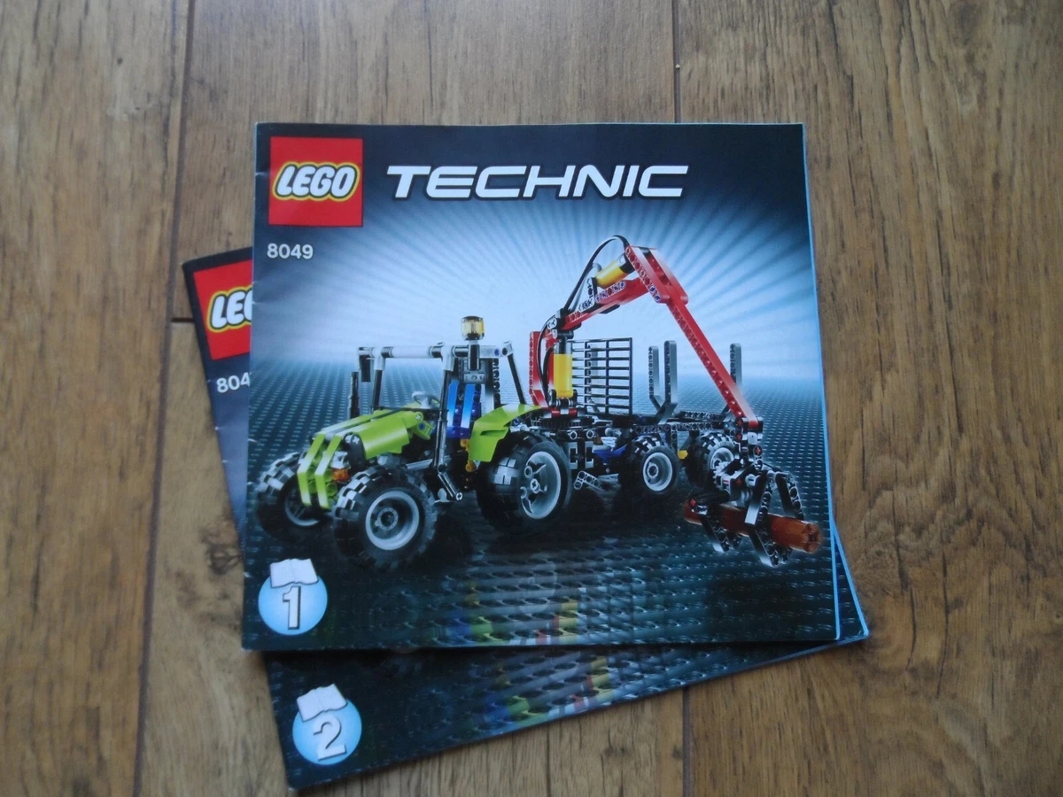 LEGO Tractor with Log Loader Set 8049 INSTRUCTIONS ONLY NO LEGO