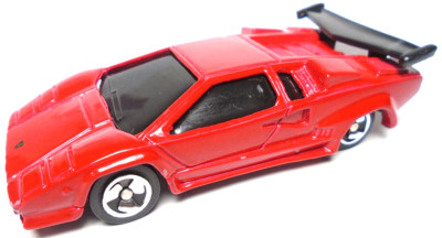 2022 MAISTO FRESH METAL LAMBORGHINI COUNTACH RED 1:64 DIECAST 3'' CAR SILVER RIMS