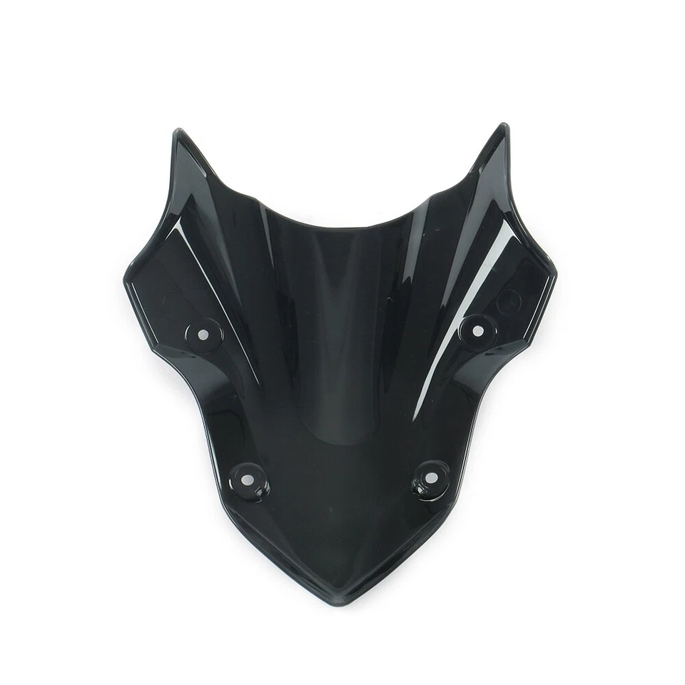 Parabrisas delantero negro para Kawasaki Z900 2017-2019 18 19 parabrisas de plástico ABS Foto 4 de 4