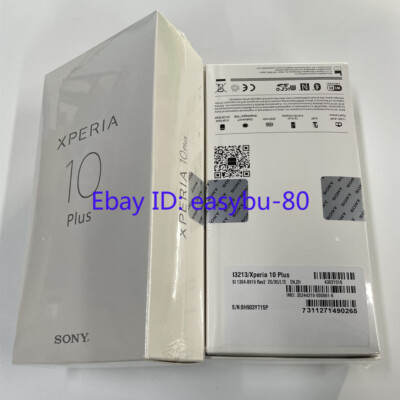 Sony Xperia 10 Plus i3223, i4213,i4293 64GB 6.5'' Unlocked Smartphone- New Sealed