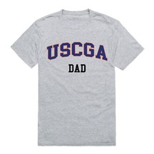 United States US Coast Guard Academy Bears USCGA Dad Father NCAA Cotton T Shirt