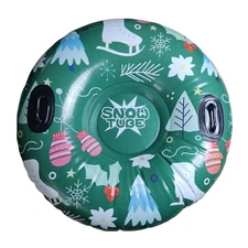 Extra Large 46 Inch Snow Tube No More Popped with Thicker K80