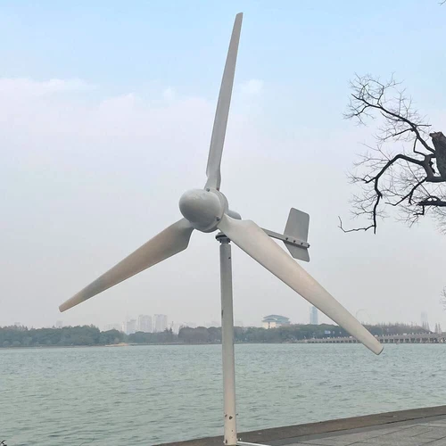 5000W 3Blätter Windkraftanlage 48V 220V 380V Windturbine Kits Grid Windgenerator - Bild 8 von 20