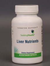 Seeking Health Liver Nutrients 60 Vegetarian Capsules 09/30/2026