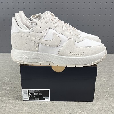 Nike Air Force 1 Af1 Wild Phantom White Orewood Shoes Craft