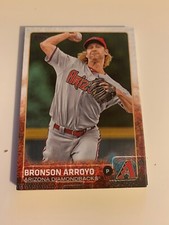 2015 Topps Series 2 #596 Bronson Arroyo Arizona Diamondbacks
