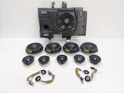 2013 RANGE ROVER EVOQUE Speaker Meridian Speaker Set Kit 14 Pieces