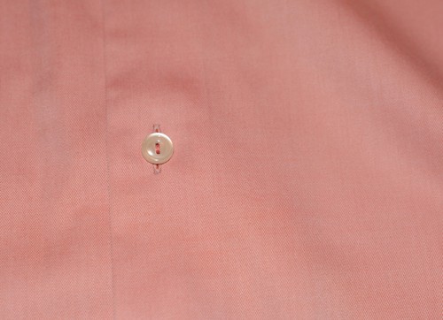 ETON Contemporary Long Sleeve Button Up Cotton Shirt Salmon Pink Mens 41" Chest - 第 5/10 張圖片
