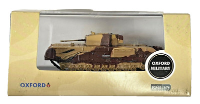 Oxford 1:76 Scale 76CHT001 Churchill Tank MkIII Kingforce Major King - Cased New