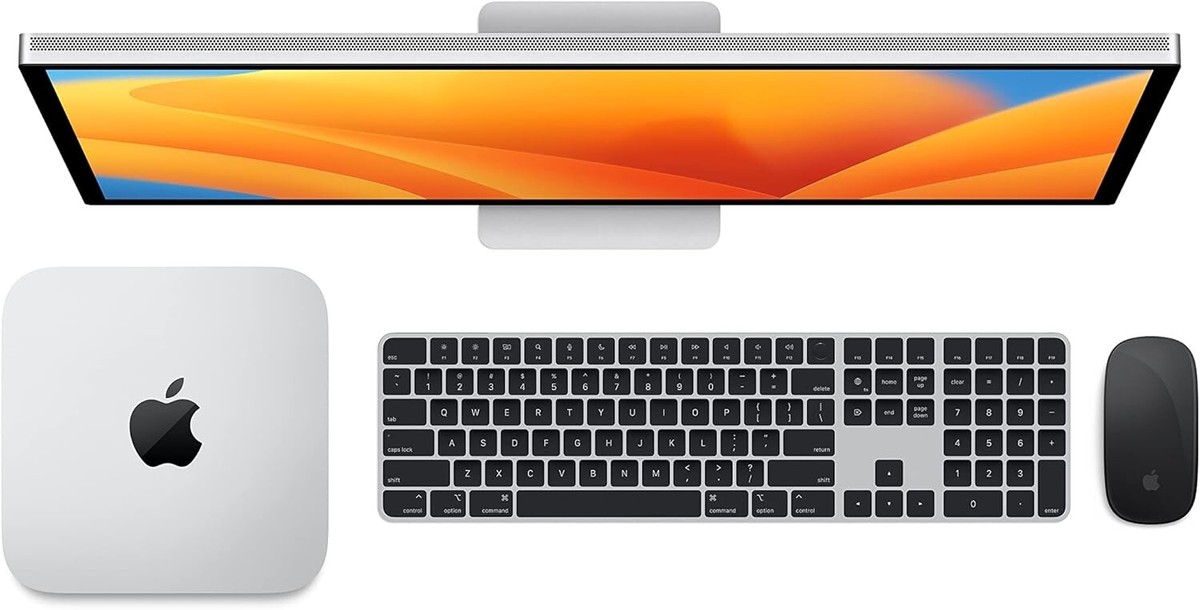 Mac Mini (2023) M2 — Apple 8-core CPU 10-core GPU — 16GB RAM