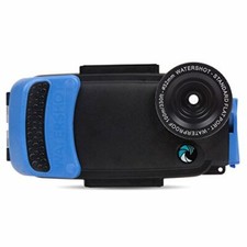 Watershot PRO Housing for iPhone 6/6s Plus Black/Snorkel Blue  flat lens only 