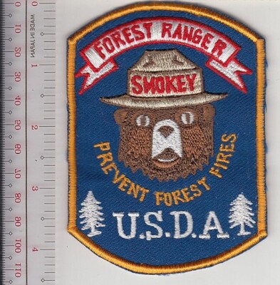 Smokey the Bear Hot Shot Wildand Fire Crew USDA Forest Rangers ''NO TARIFF