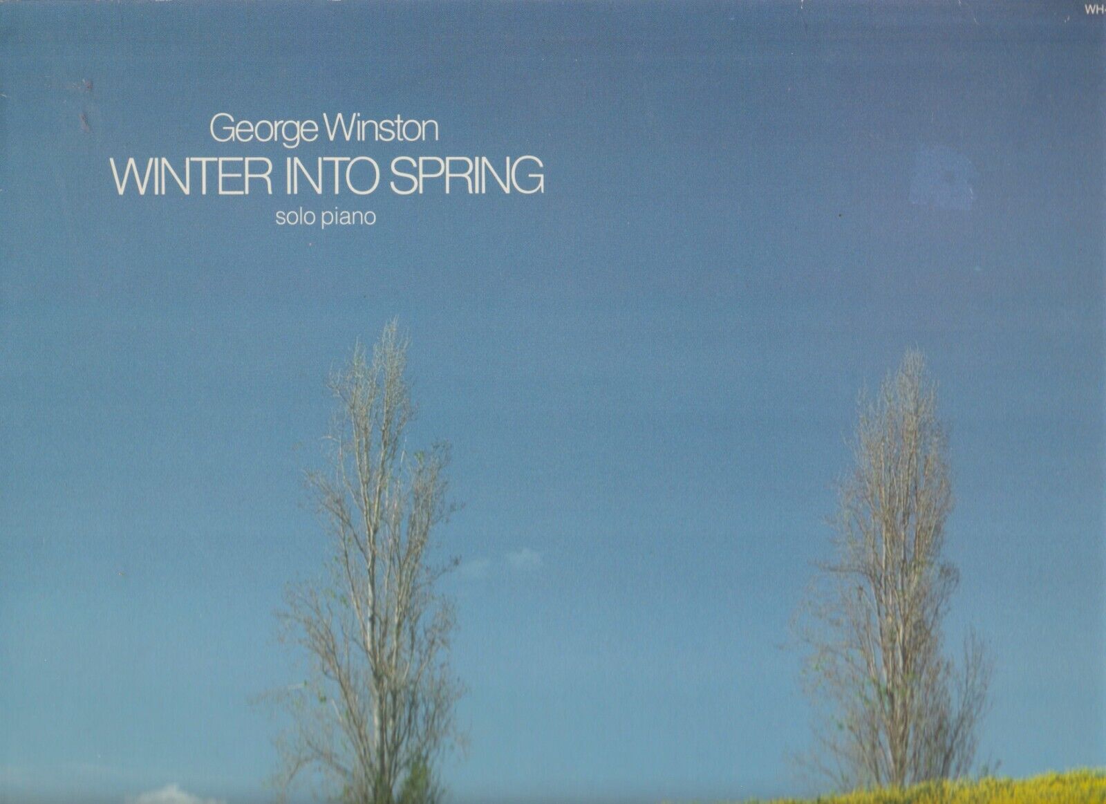 GEORGE WINSTON~Winter into SPRING, 1982 original Windham Hill LP, M-