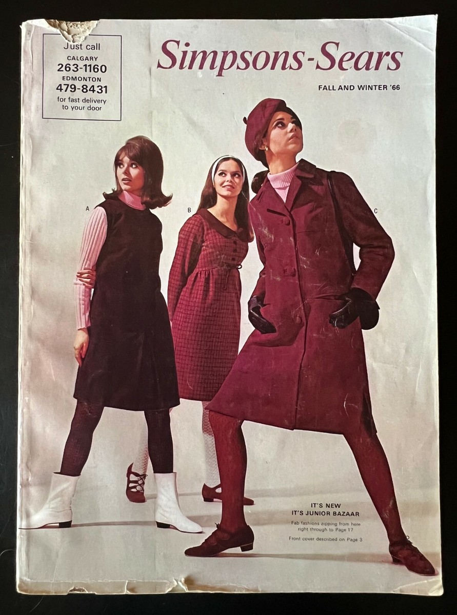 1966 Simpsons-Sears Fall & Winter Catalog - Canadian version of