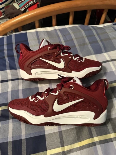 Size 8 - Men’s Nike KD15 TB Promo Team Red Burgundy White DX6648-601