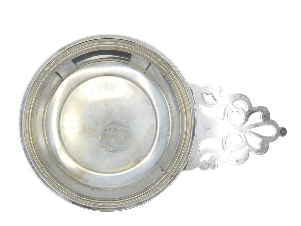ANTIGUO TIFFANY & Co PLATA ESTERLINA Estilo Paul Rever PORRINGER 8" L/239.8g Foto 3 de 4