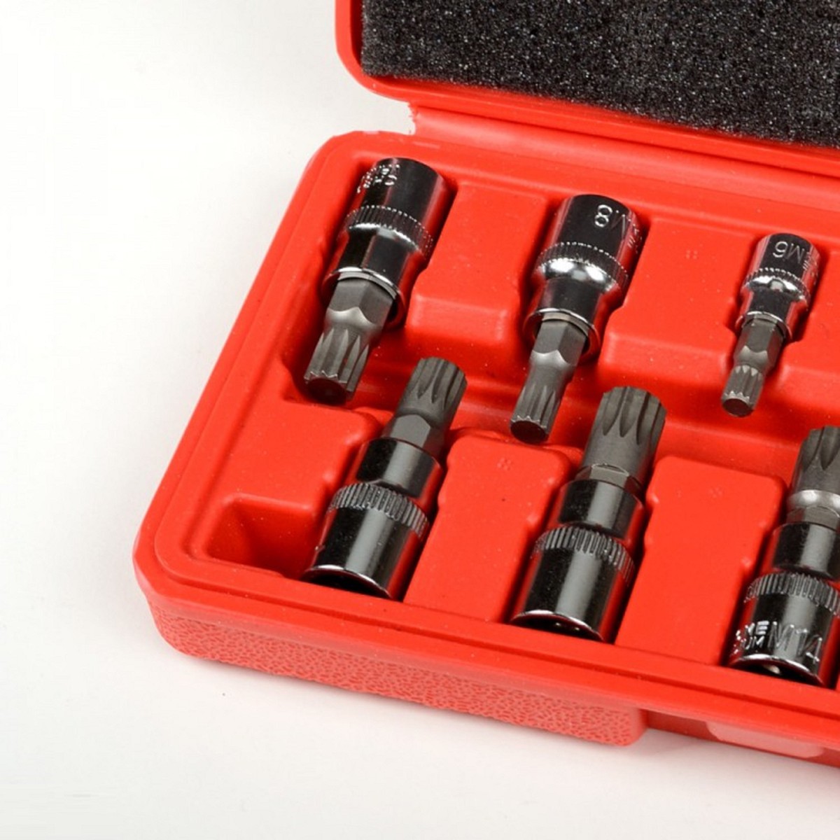 Torx 12 Puntas 10pc XZN 12 Point Mm Metric Triple Square Spline Bit ...