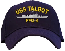 USS Talbot FFG-4 Embroidered Baseball Cap - Available in 3 Colors