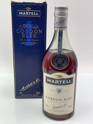 MARTELL CORDON BLEU EN CAJA OLD CLASSIC COGNAC años 90 40