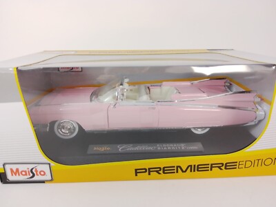 ☆新品⭐︎ Cadillac ELDORAD 1/18 MAISTO Maisto 1959 White Cadillac Eldorado Biarritz Special Edition