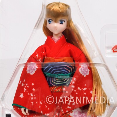 Evangelion Asuka Langley Kimono w/Japanese Sword Figure Doll