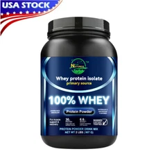 100% Whey Protein Powder - Muscle Growth & Bodybuilding - Chocolate Flavor