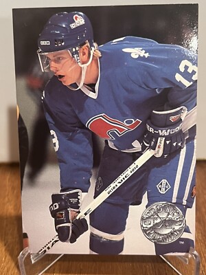 1991-92 Pro Set Platinum #99 Mats Sundin, Quebec Nordiques