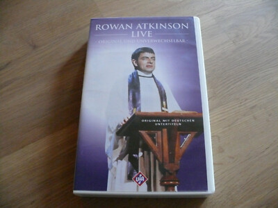  Rowan Atkinson live - Sketche, VHS, Videokassette, Original mit Untertiteln