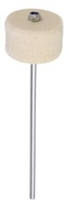 White Felt Bass Drum Beater Kick Drum Foot Pedal Beater Percussion Instrument...