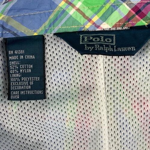 Polo Ralph Lauren Board Shorts Mens 32 Blue Plaid Lined Surf Swim Trunks Preppy - Picture 14 of 18