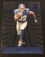 2016 Clear Vision PAUL PERKINS Blue Rookie SP #d 60/99! GIANTS