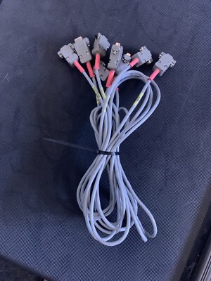 Lot Of 4 JSC DB9 9 pin Serial DSUB RS232 Extension Cable From Runco Home Theater