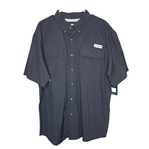 Magellan Outdoors Men's Fishing Shirt Classic Fit, Short Sleeve, Zip Pockets