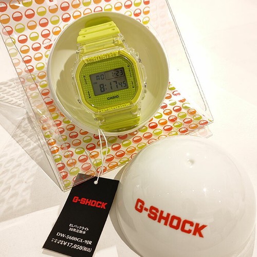 Juguete cápsula amarillo CASIO G-SHOCK hecho en Japón DW-5600GL-9JR nuevo en caja - Imagen 3 de 3