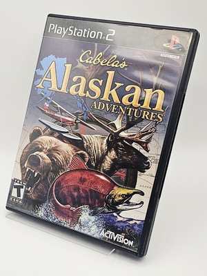 #ad Cabela’s Alaskan Adventures Sony PlayStation 2 PS2 Complete CIB Manual Tested $7.99