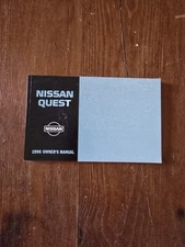 1996 Nissan Quest Owners Manual Guide Factory Original OEM Glovebox Book Used 