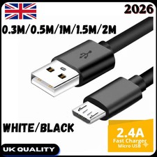 Micro USB Cable 30CM 50CM 1M 1.5M 2M High Speed Data Sync Fast Charger Charging