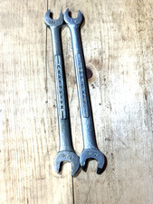 Lot of 2 Vintage Craftsman 5/16" x 1/4" Open Ended Combo Wrench Made in USA